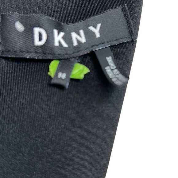 DKNY Black Sleeveless Fit and Flare Hi Low Hem Dress Size 14 - Picture 9 of 9